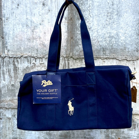Polo by Ralph Lauren #116 Classic Blue Duffel Bag - Picture 1 of 1